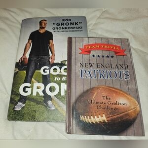 Rob Gronkowski Book & New England Patriots Team Trivia Book